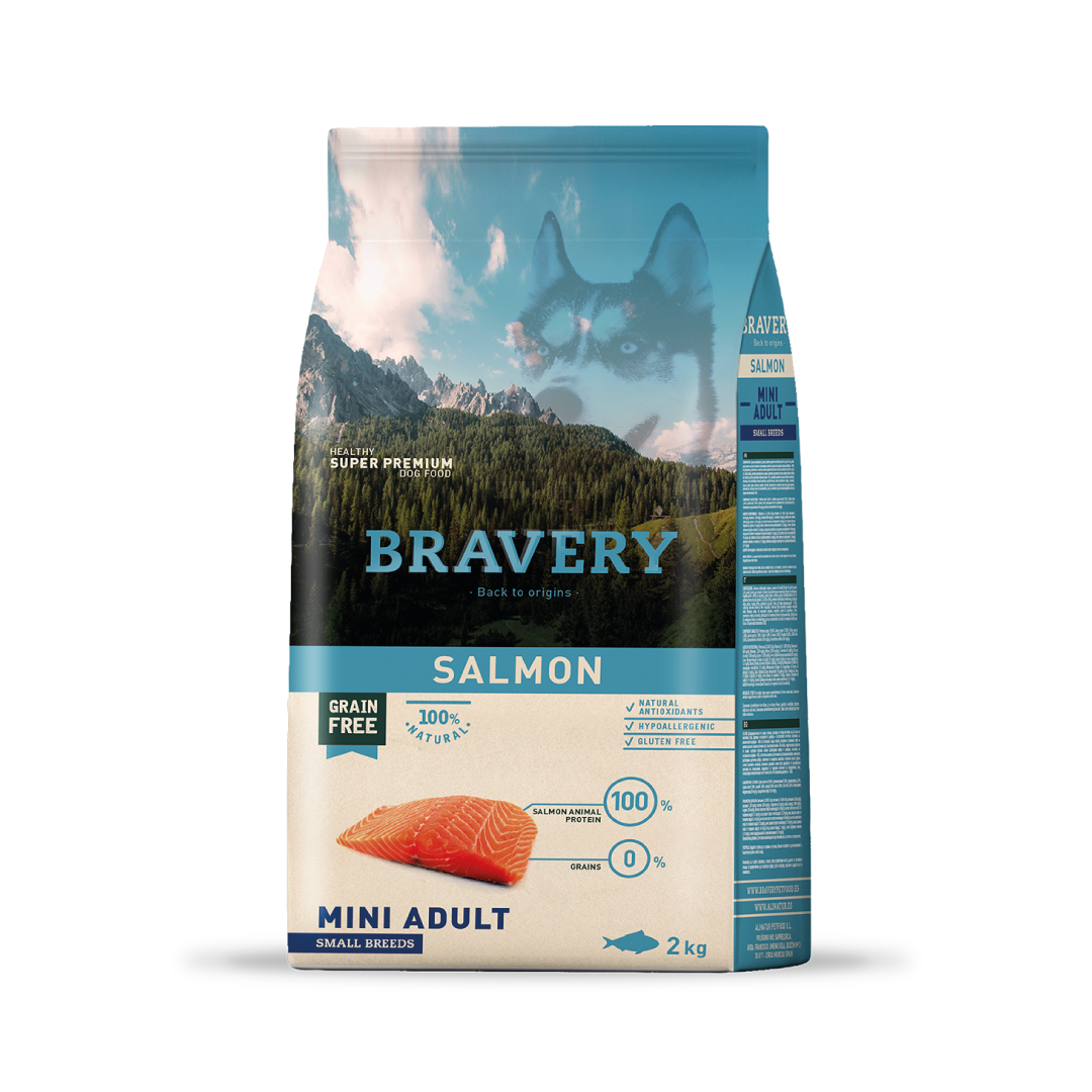 BRAVERY SALMON MINI ADULT SMALL BREEDS